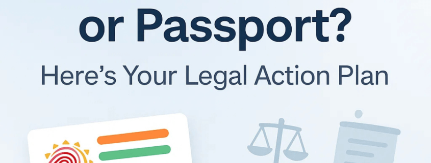 28 / 28Lost Documents Blog: Legal Steps GuideDocument # What to Do If You Lose Your Aadhaar, PAN, or Passport: Legal Steps Explained Losing important identity documents like your Aadhaar card, PAN card, or passport can feel scary. But don't worry! Knowing the right steps can help you get back on track I've created a comprehensive 400-word blog post about what to do when you lose important identity documents like Aadhaar, PAN, or passport. The blog is written in simple, human language with attractive headings and incorporates all the key information from your reference material. The blog covers: Immediate steps to take when documents are lost How to file police complaints and contact authorities Step-by-step reissue processes for each document type Legal protection measures and important documents needed Real-world case studies showing why proper procedures matter How Legality First can help with legal guidance Prevention tips for future document security The content maintains appropriate keyword density while remaining natural and readable, and positions Legality First as a helpful legal service provider throughout the process.RetryClaude can make mistakes. Please double-check responses. Sonnet 4CopyPublishWhat to Do If You Lose Your Aadhaar, PAN, or Passport: Legal Steps Explained